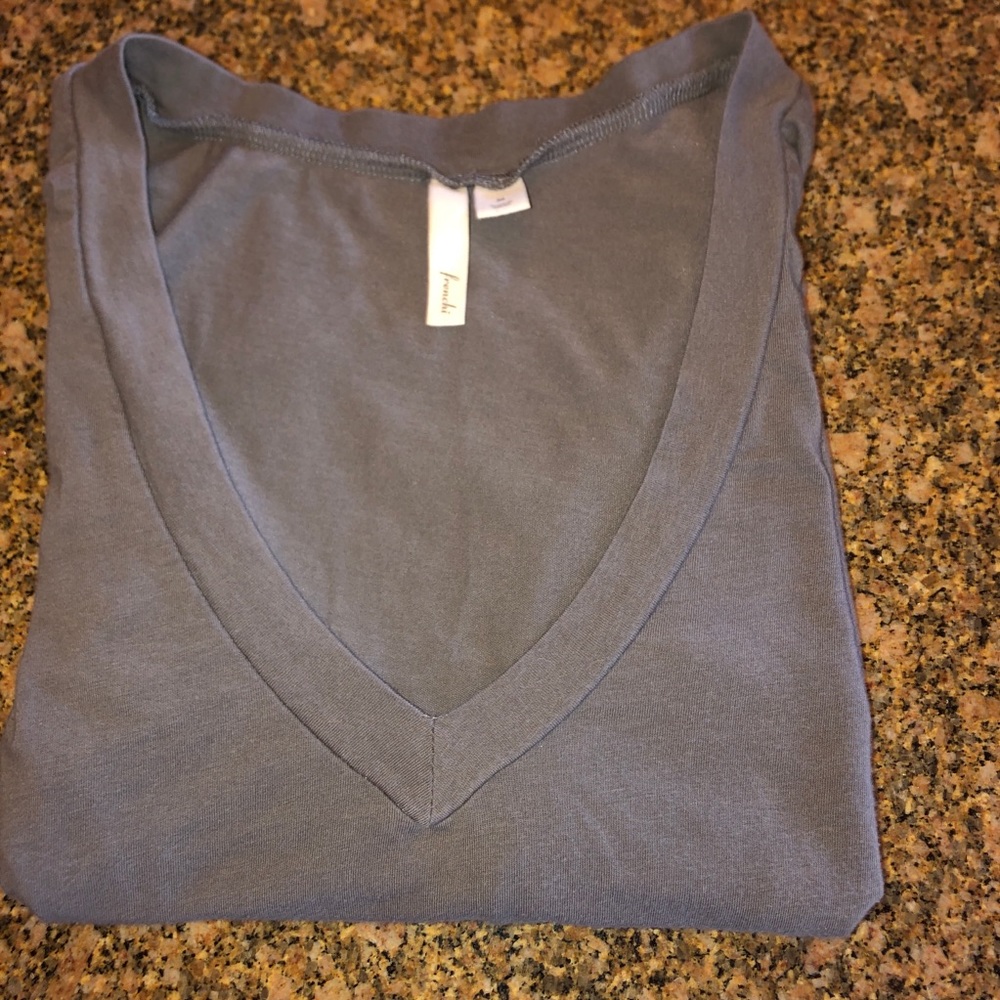 Olive green long tee